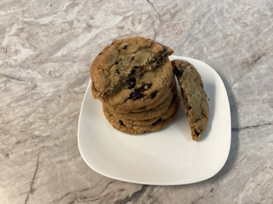 Espresso chip cookies